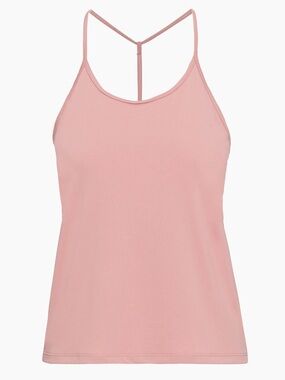 Aritzia TNA Challenger Tank Top Pink Mauve Sz S Workout Activewear Yoga Pilates